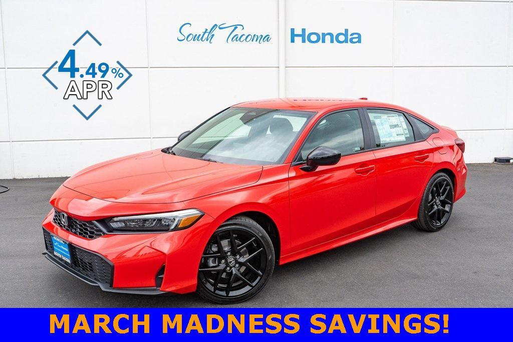 new 2026 Honda Civic car, priced at $26,890
