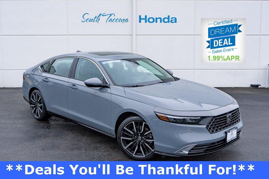 used 2023 Honda Accord Hybrid car, priced at $33,127