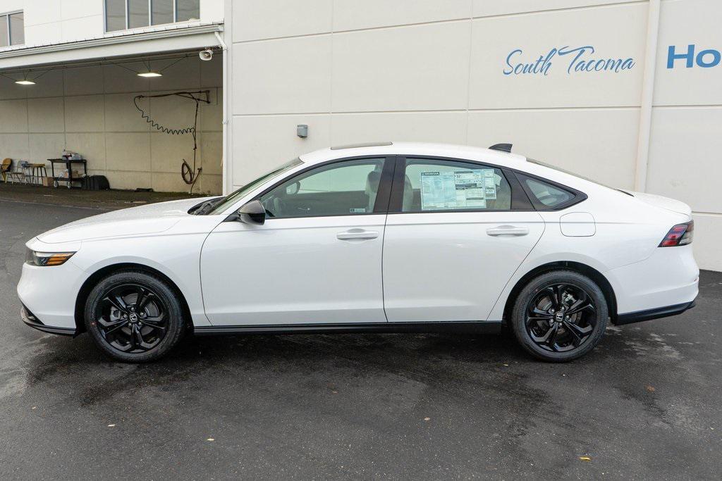 new 2025 Honda Accord car, priced at $29,987