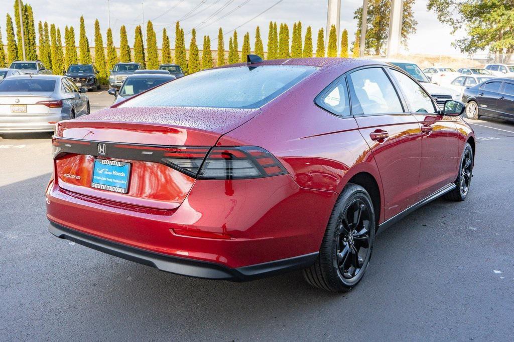 new 2025 Honda Accord car, priced at $29,987