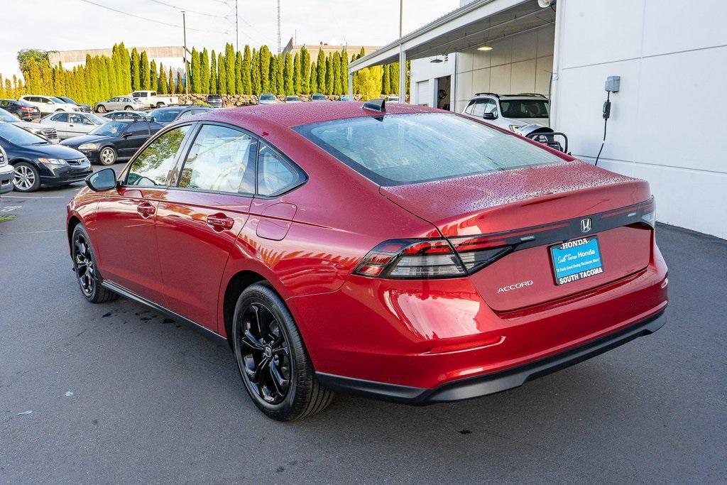 new 2025 Honda Accord car, priced at $29,987