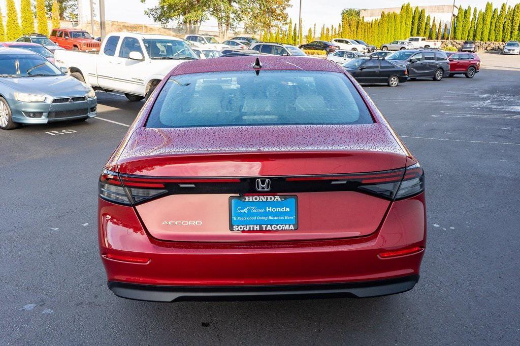 new 2025 Honda Accord car, priced at $29,987