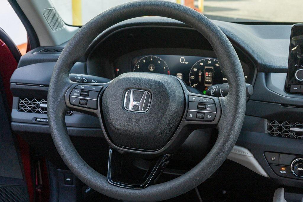 new 2025 Honda Accord car, priced at $29,987