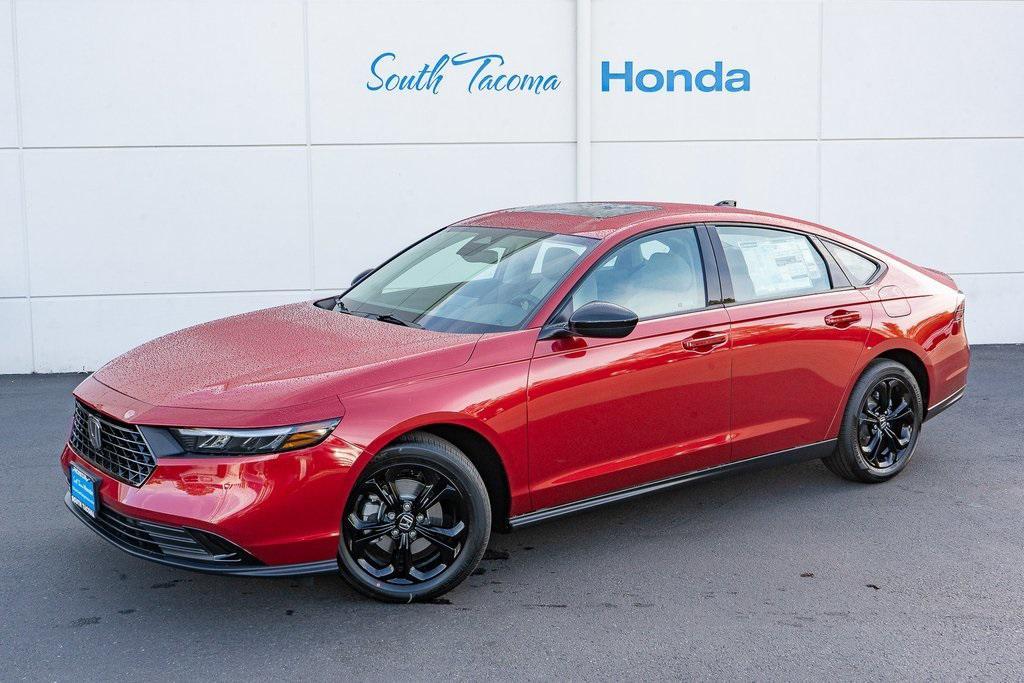 new 2025 Honda Accord car, priced at $29,987