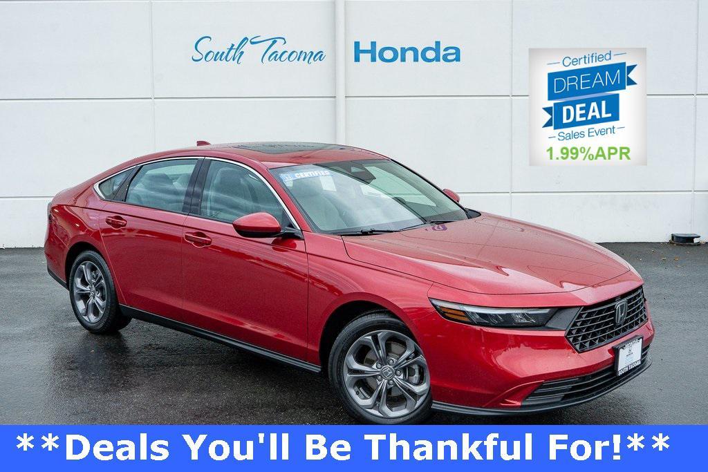 used 2024 Honda Accord car, priced at $25,840