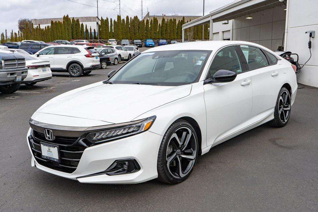used 2022 Honda Accord car, priced at $27,500
