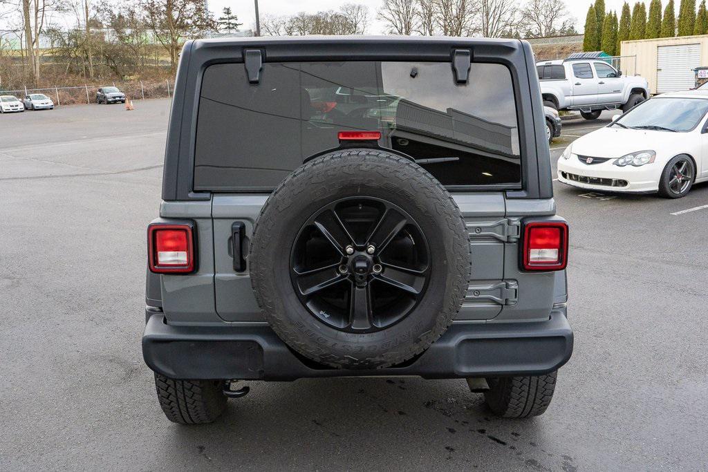 used 2021 Jeep Wrangler Unlimited car, priced at $26,999
