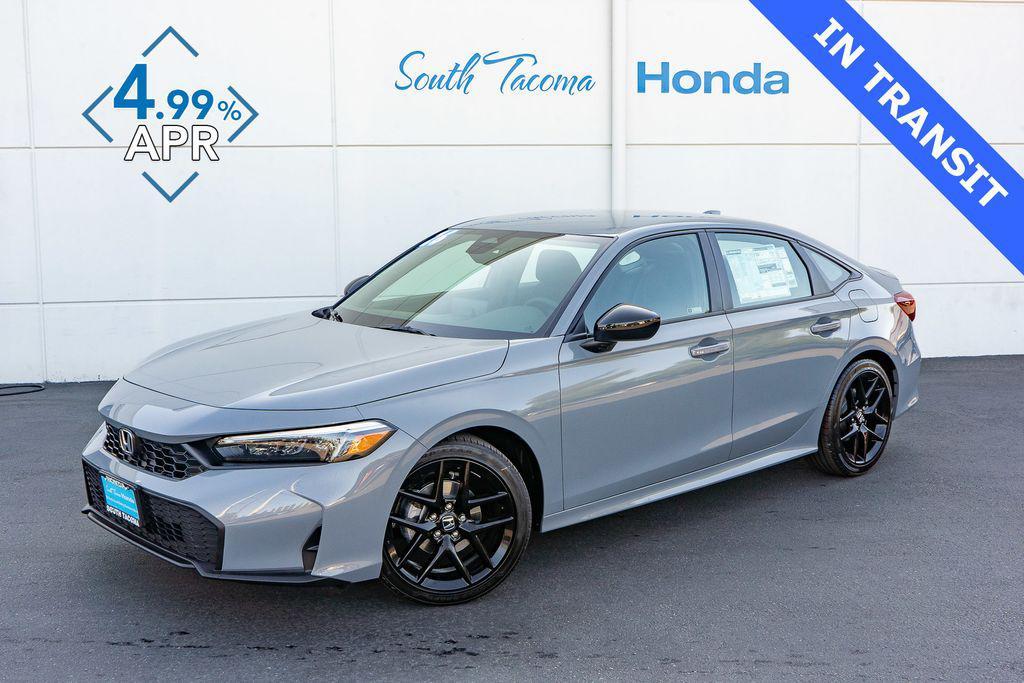 new 2026 Honda Civic car, priced at $28,345
