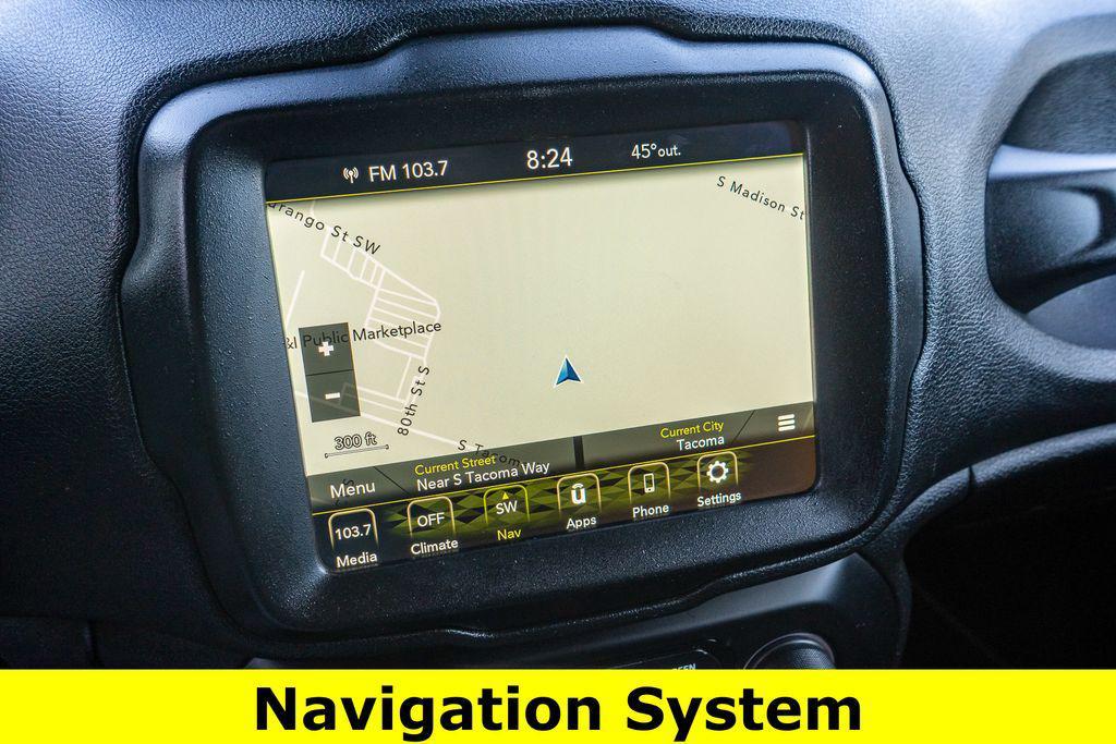 used 2021 Jeep Renegade car, priced at $20,597