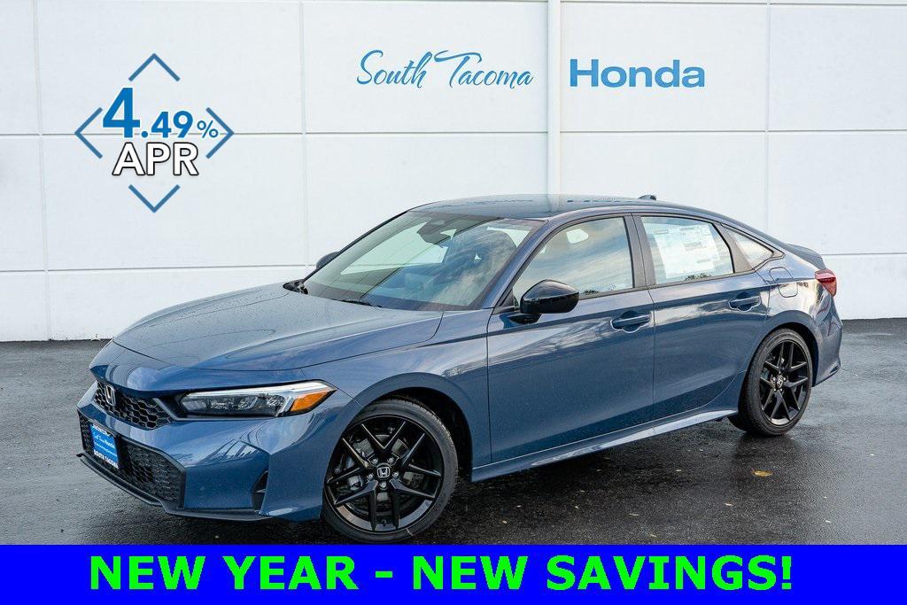 new 2026 Honda Civic car, priced at $27,227