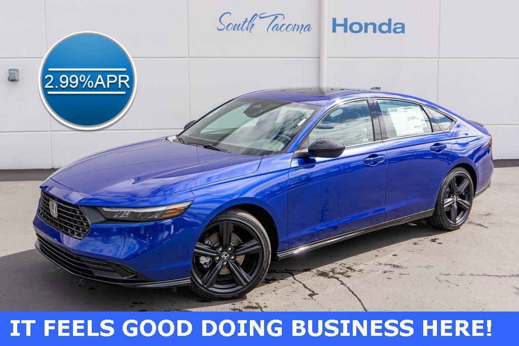 new 2025 Honda Accord Hybrid car, priced at $35,747