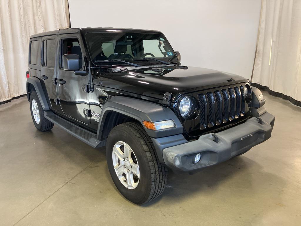 used 2018 Jeep Wrangler Unlimited car, priced at $16,594