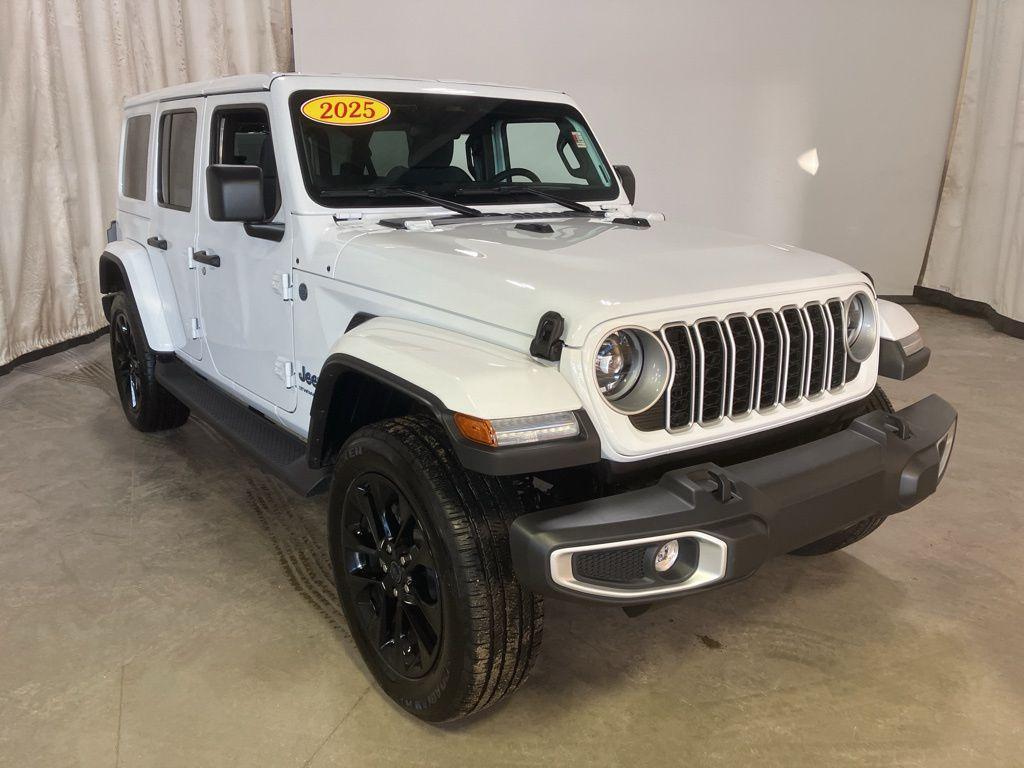 used 2025 Jeep Wrangler 4xe car, priced at $35,994