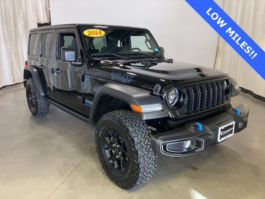used 2024 Jeep Wrangler 4xe car, priced at $32,522