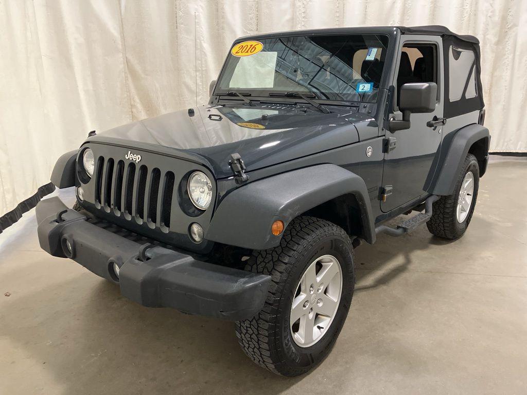 used 2016 Jeep Wrangler car, priced at $15,000