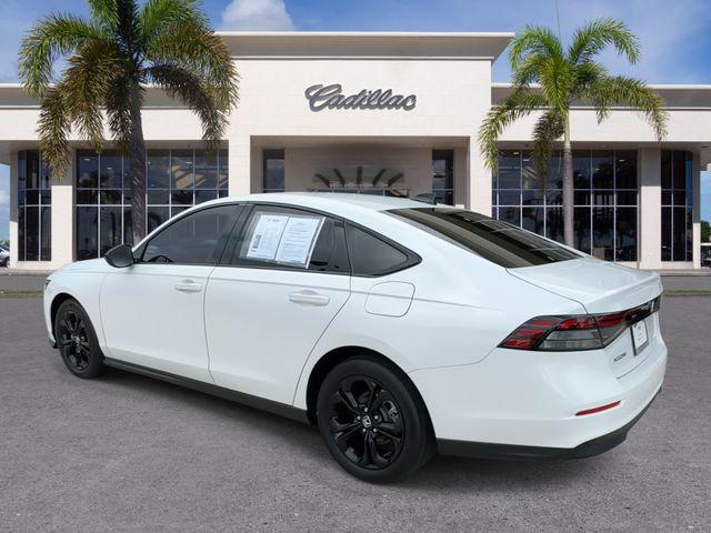 used 2025 Honda Accord car, priced at $27,500