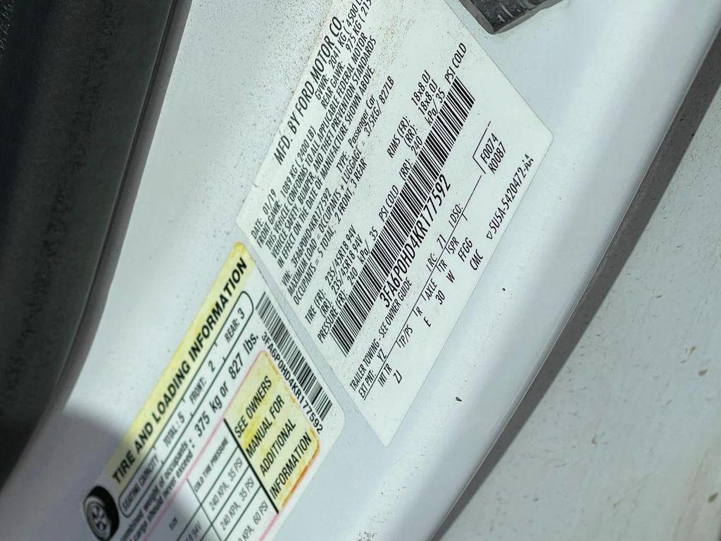 used 2019 Ford Fusion car, priced at $8,488