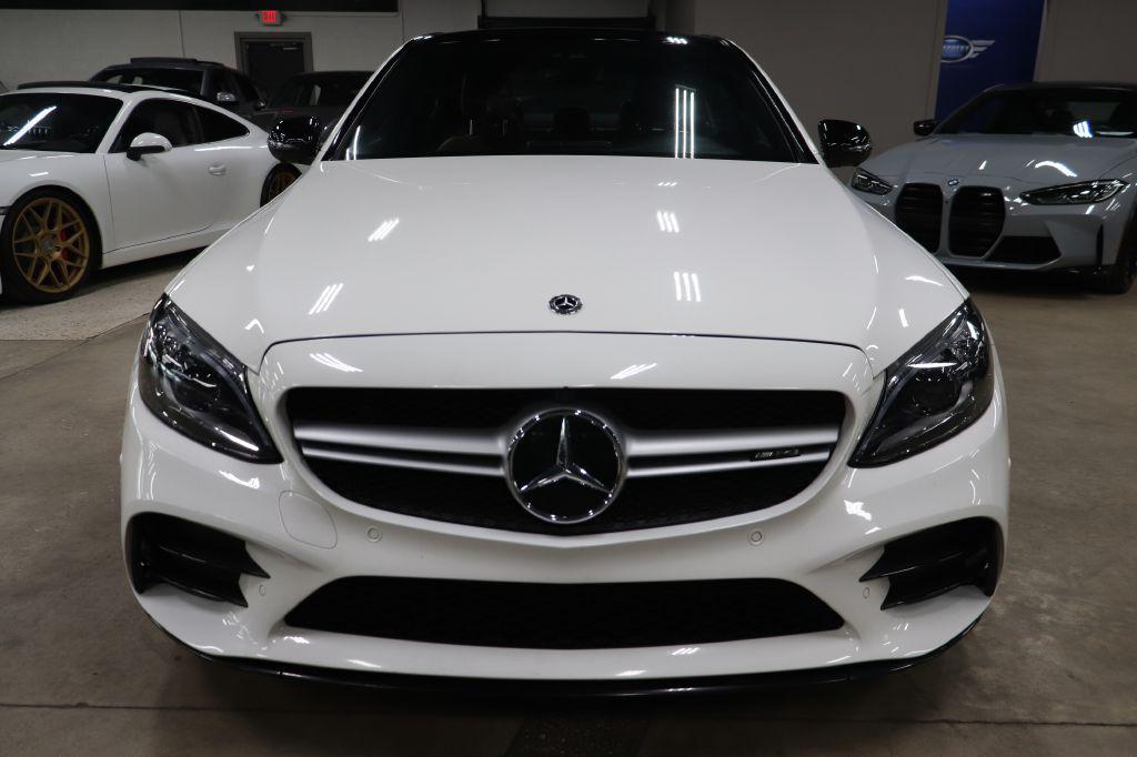 used 2021 Mercedes-Benz AMG C 43 car, priced at $34,990