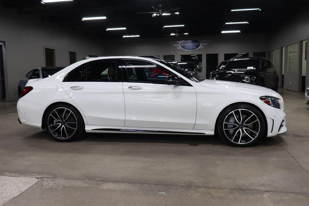 used 2021 Mercedes-Benz AMG C 43 car, priced at $34,990
