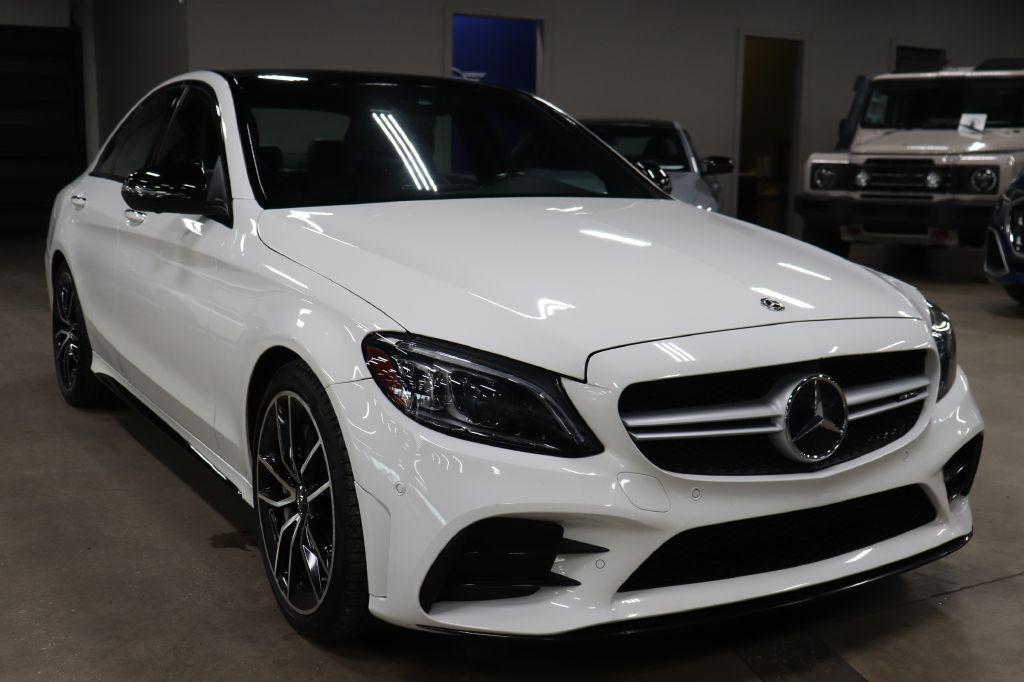used 2021 Mercedes-Benz AMG C 43 car, priced at $34,990