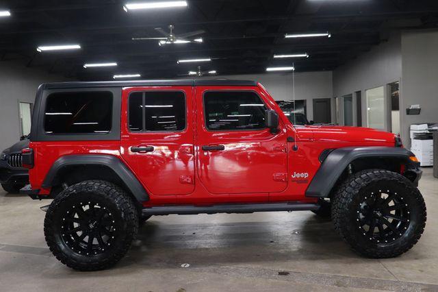 used 2018 Jeep Wrangler Unlimited car, priced at $25,490