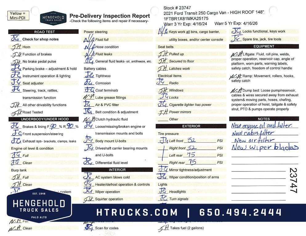 used 2021 Ford Transit-250 car, priced at $59,995