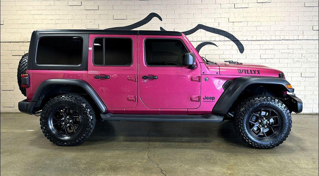 used 2024 Jeep Wrangler car, priced at $39,150