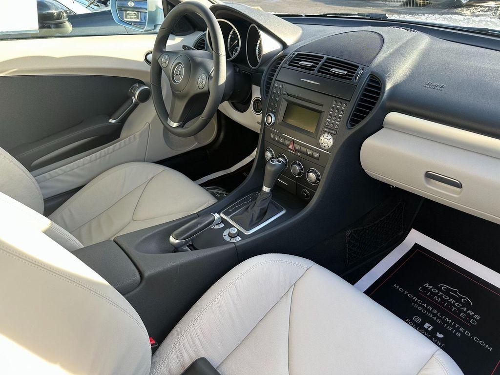 used 2009 Mercedes-Benz SLK-Class car, priced at $21,988