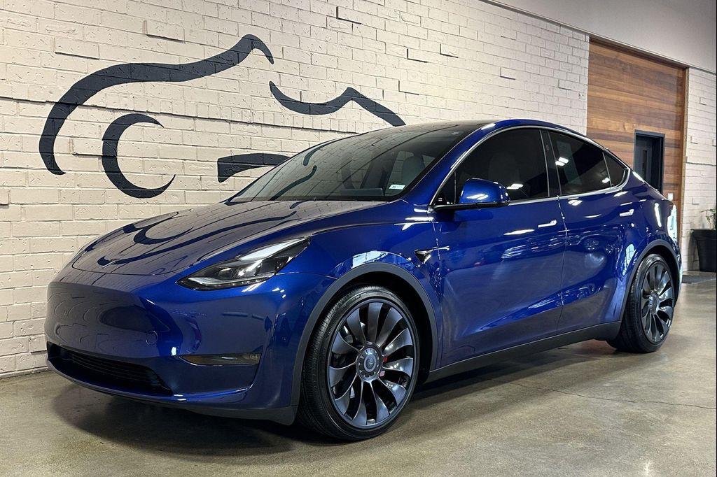 used 2024 Tesla Model Y car, priced at $39,085