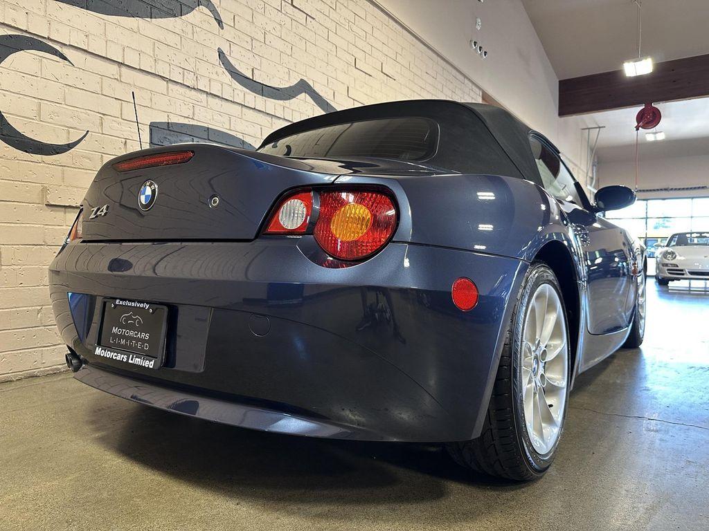used 2003 BMW Z4 car, priced at $13,950