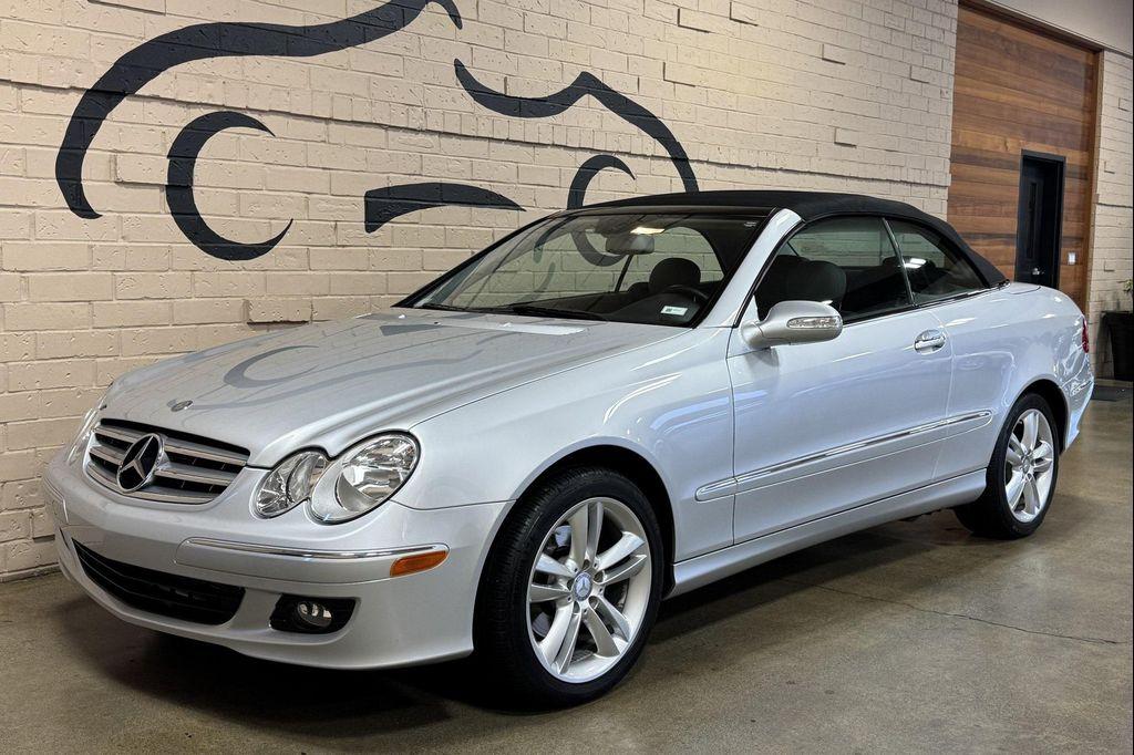 used 2008 Mercedes-Benz CLK-Class car, priced at $17,988