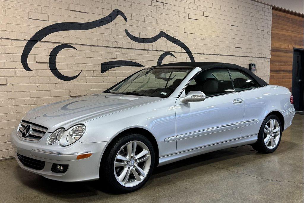 used 2008 Mercedes-Benz CLK-Class car, priced at $17,988