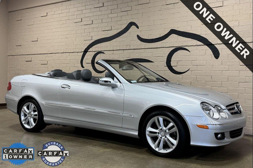 used 2008 Mercedes-Benz CLK-Class car, priced at $17,988