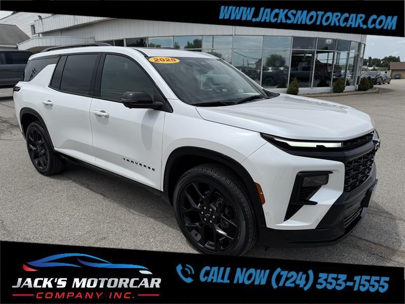 used 2025 Chevrolet Traverse car, priced at $55,309