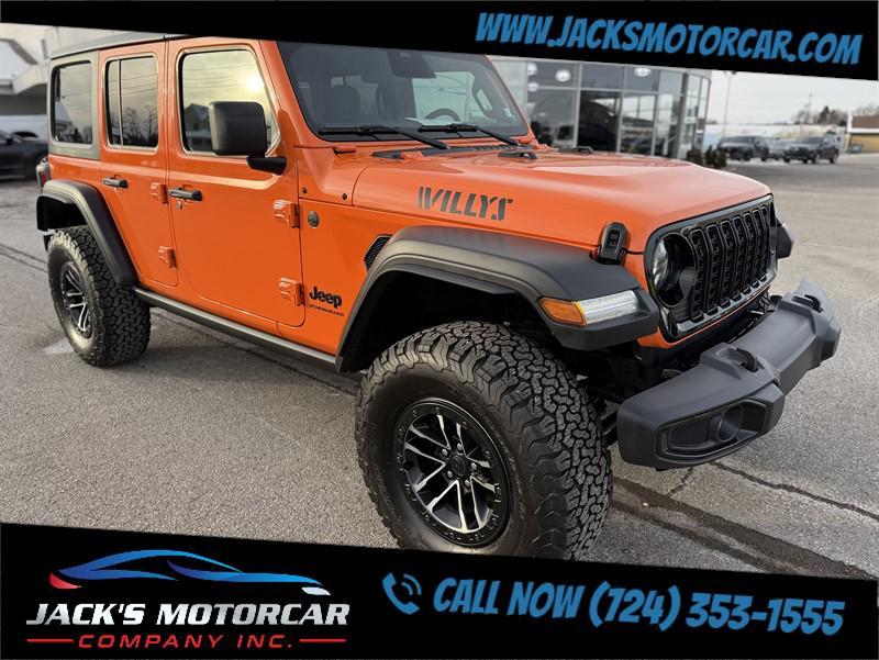 used 2025 Jeep Wrangler car, priced at $45,900