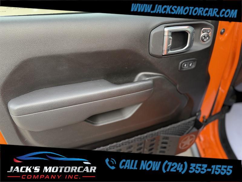 used 2025 Jeep Wrangler car, priced at $45,900