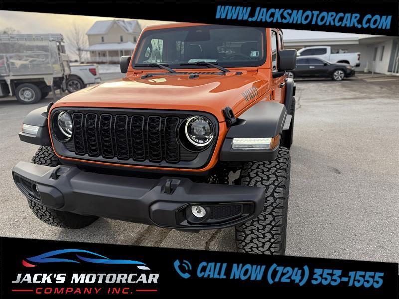 used 2025 Jeep Wrangler car, priced at $45,900