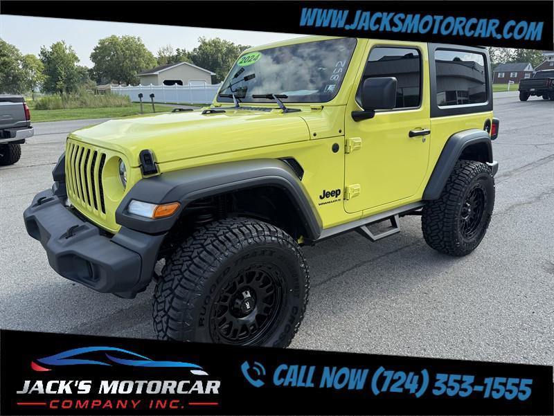 used 2024 Jeep Wrangler car, priced at $35,900