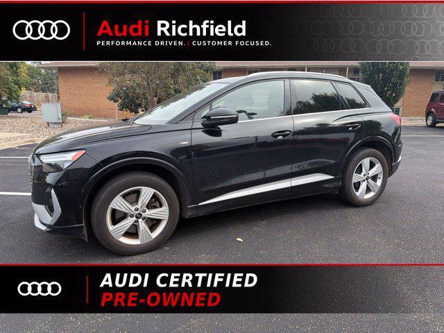 2023 Audi Q4 e-tron in Mythos Black Metallic for sale in the USA