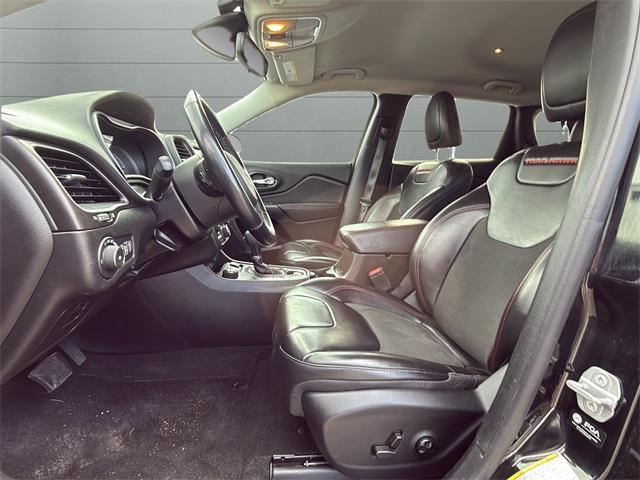 used 2021 Jeep Cherokee car, priced at $21,300