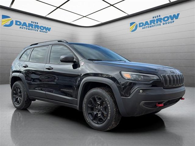 used 2021 Jeep Cherokee car, priced at $21,300