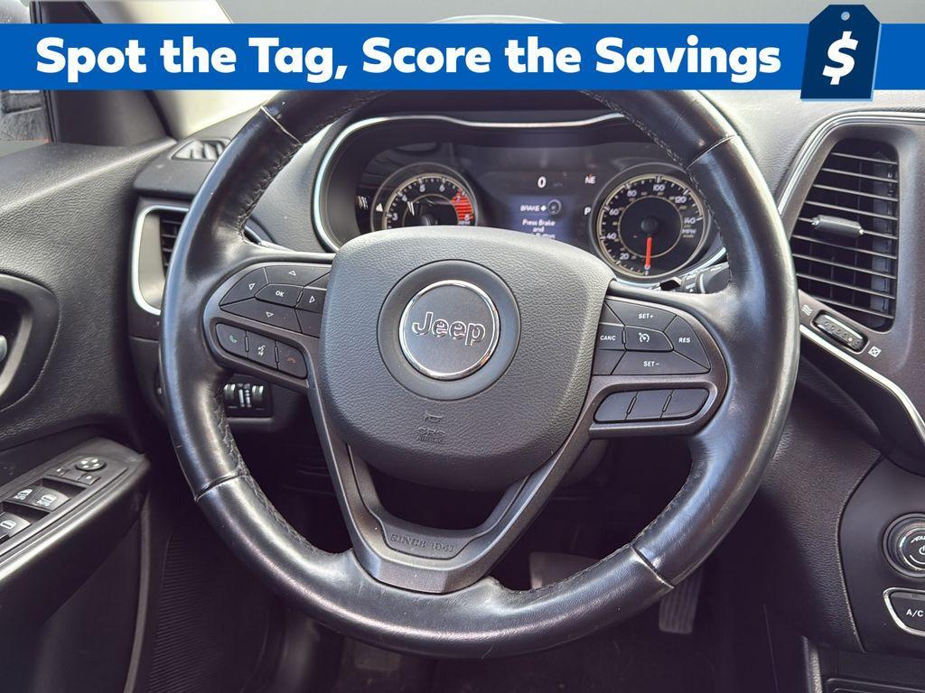 used 2021 Jeep Cherokee car, priced at $19,990