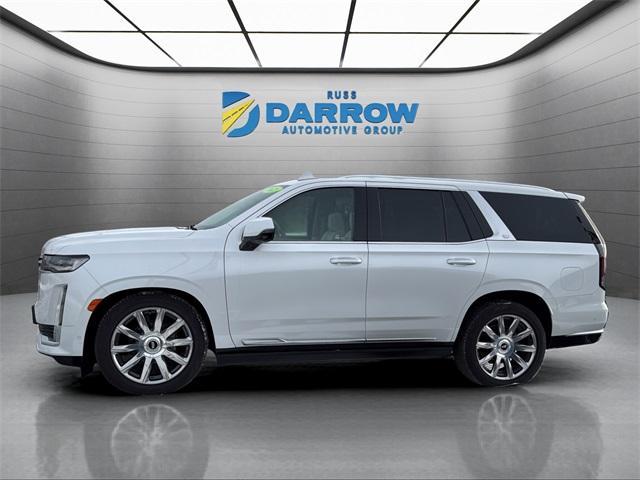used 2021 Cadillac Escalade car, priced at $58,090