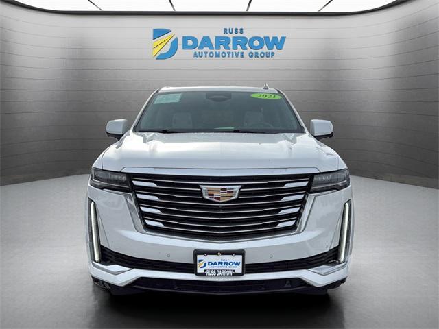 used 2021 Cadillac Escalade car, priced at $58,090