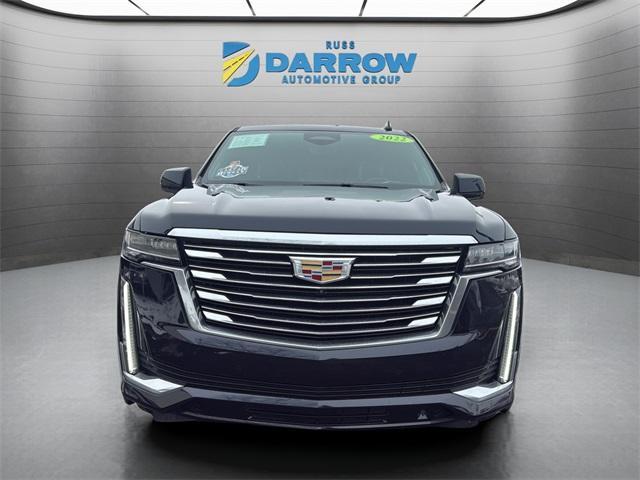 used 2022 Cadillac Escalade car, priced at $65,490