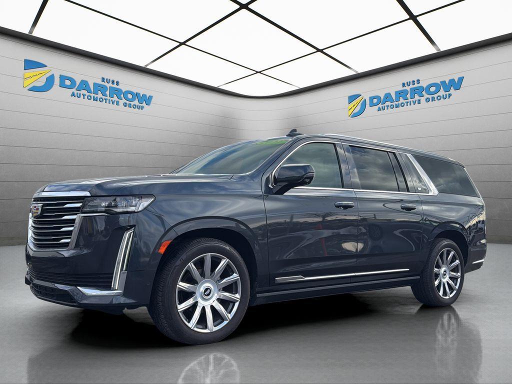 used 2022 Cadillac Escalade ESV car, priced at $62,499