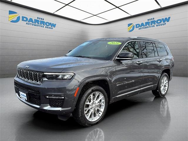 used 2021 Jeep Grand Cherokee L car, priced at $35,970