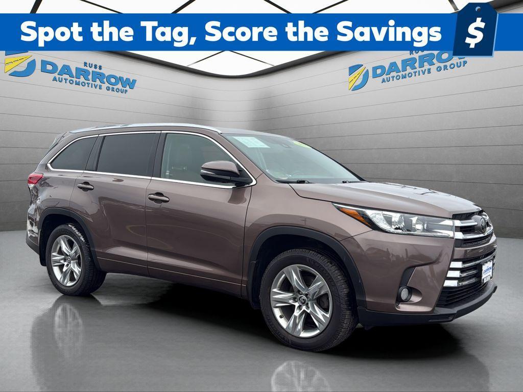 used 2018 Toyota Highlander car, priced at $18,000