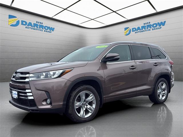 used 2018 Toyota Highlander car, priced at $20,000