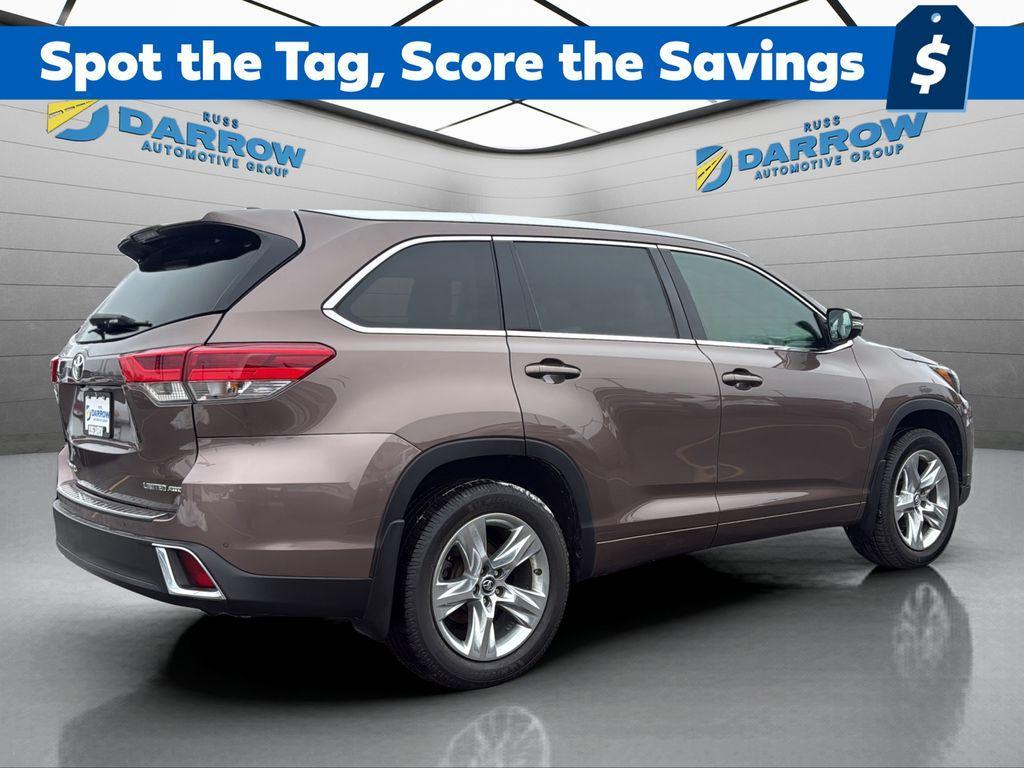 used 2018 Toyota Highlander car, priced at $18,000